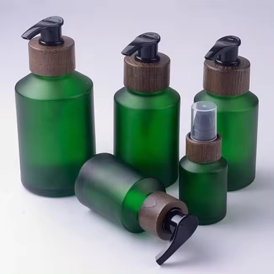 30g,50g,15ml,30ml,60ml,120ml, 녹색 얼음 유리 병