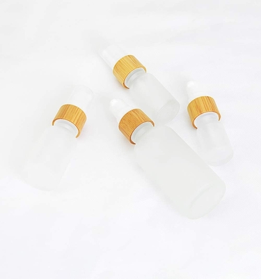 30ml 얼음 유리 로션 병 여행 펌프 병 화장품 유리 병