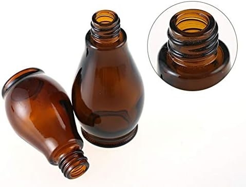 100ml 앰버 유리 여행 병 화장품 크림 펌프 병 디스펜서 용기