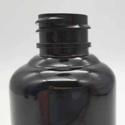 50ML PET 반짝이는 검은 플라스틱 화장품 스프레이 병