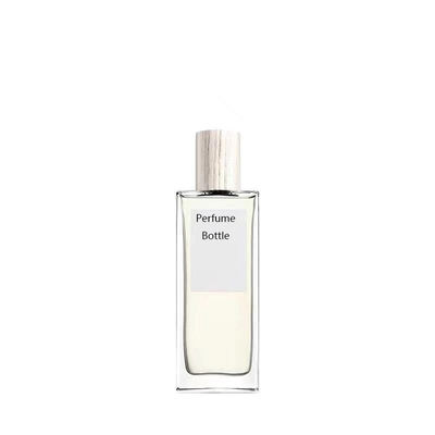 포도 수확 유리제 사각 방향 빈 향수병 50ml 18/400 18mm
