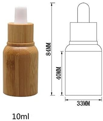 18/410 18mm 아로마 테라피 유리 병 10ml 유리 스포이드 병 3.3 인치