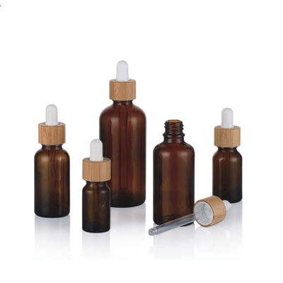 호박색 18mm 18/415 1oz 에센셜 오일 병 30ml 유리 롤러 병