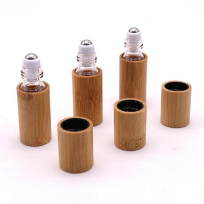 15ml 대나무 모자 에센셜 오일 병