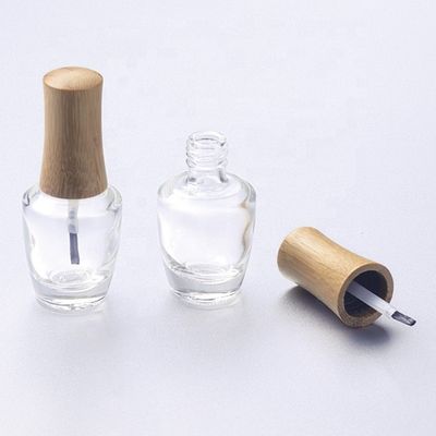 15ml 독특한 빈 유리 매니큐어 병 6CM 정사각형 18/415