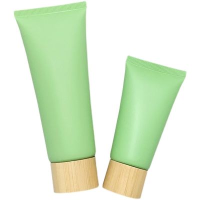 100g 화장용 연약한 관 광택이 없는 녹색 100ml 알루미늄 손 크림 관 ISO2000