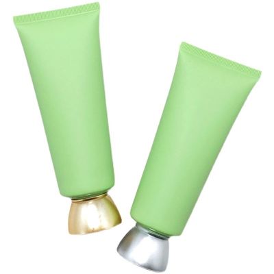 100g 화장용 연약한 관 광택이 없는 녹색 100ml 알루미늄 손 크림 관 ISO2000