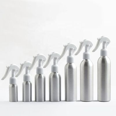 28/400 300ml 화장용 알루미늄 병 4oz 방아쇠 펌프 살포 병