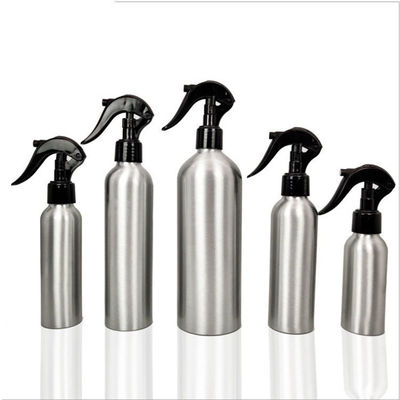 28/400 300ml 화장용 알루미늄 병 4oz 방아쇠 펌프 살포 병