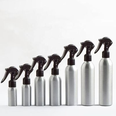 28/400 300ml 화장용 알루미늄 병 4oz 방아쇠 펌프 살포 병