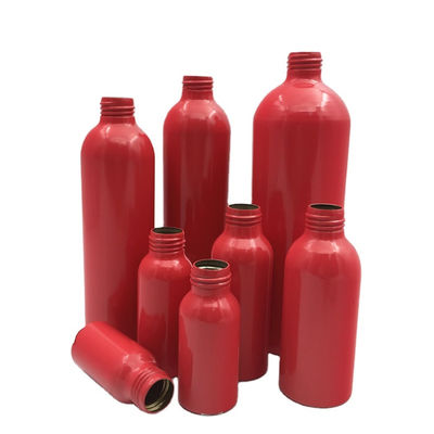 압력 펌프 레드 알루미늄 스프레이 병 3.4oz 100ml 24mm 레드 24/410