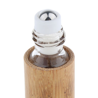 5ml 2.8 인치 빈 화장용 병 대나무 화장용 포장 기름 롤러 SGS