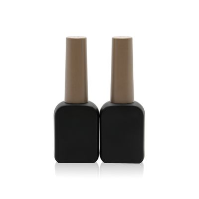10ml 빈 젤 매니큐어 블랙 병 0.3oz 15cc 대나무 모자
