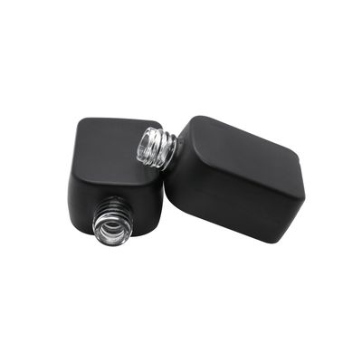10ml 빈 젤 매니큐어 블랙 병 0.3oz 15cc 대나무 모자