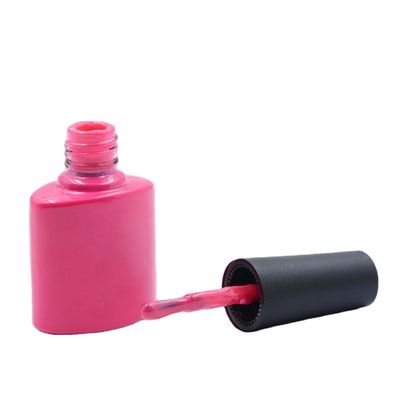 블랙 병 젤 유리 매니큐어 병 대나무 ODM 10ml 0.5oz