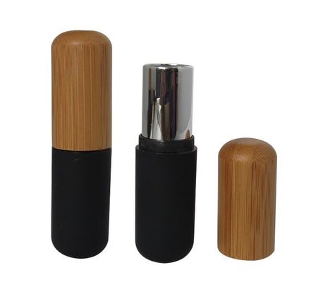 4ml 다시 채울 수 있는 빈 립스틱 용기 튜브 Diy 대나무 모자 21mm OEM