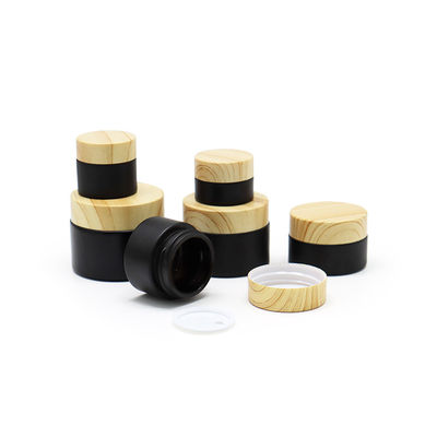 4개 Oz 젖빛 유리제 살포 병을 포장하는 20g 50ml 37mm 유리제 단지 화장품