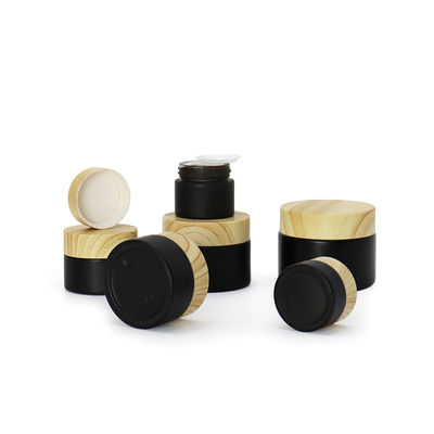 4개 Oz 젖빛 유리제 살포 병을 포장하는 20g 50ml 37mm 유리제 단지 화장품