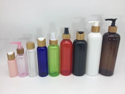 4개 Oz 120ml 500ml 10in 플라스틱 화장용 병 단지 뚜껑 부피 63mm