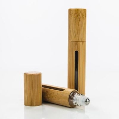 22 400 10ml 롤러 대나무 유리제 점적기 병(피펫 포함) 22mm