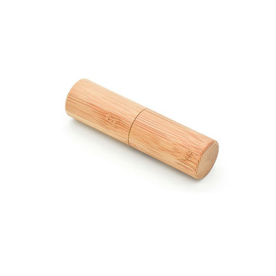 21mm 3.5g 원시 나무 립밤 립스틱 튜브 용기 대량 8cm