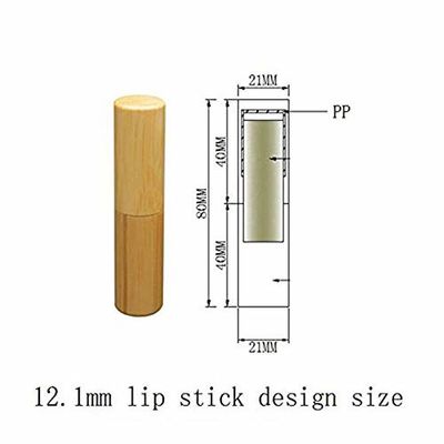 5g 5ml 립스틱 관 콘테이너 Eco 친절한 챕스틱 관 21mm