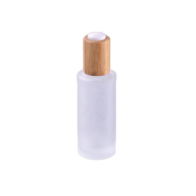 혈청 대나무 점적기 모자 112 x 75mm를 가진 18/410 30ml 화장용 포장 용기
